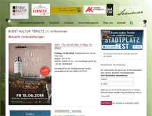 Tablet Screenshot of event-kultur-ternitz.at